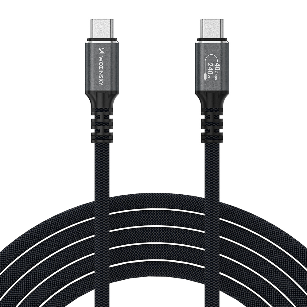 Wozinsky Thunderbolt USB-C opladerkabel (240W) - reFix.dk